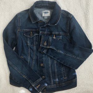 Dark Wash Old Navy Denim Jacket-Barely Worn